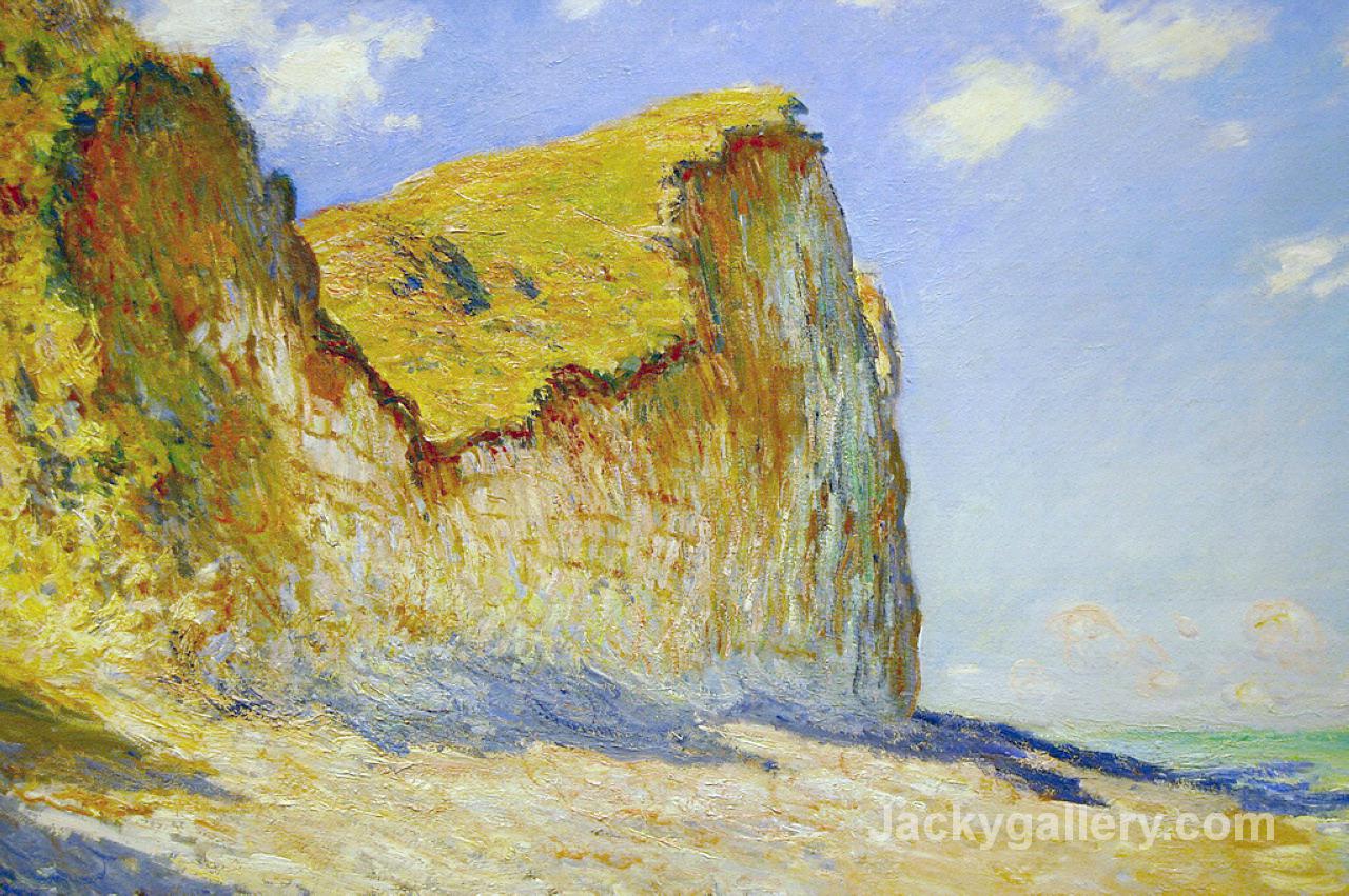 Cliffs near Pourville by Claude Monet paintings reproduction